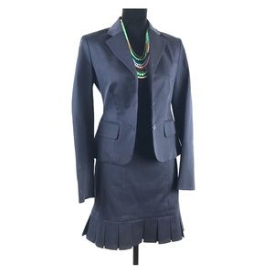 Super Sexy Navy Skirt Suit Sz 2
