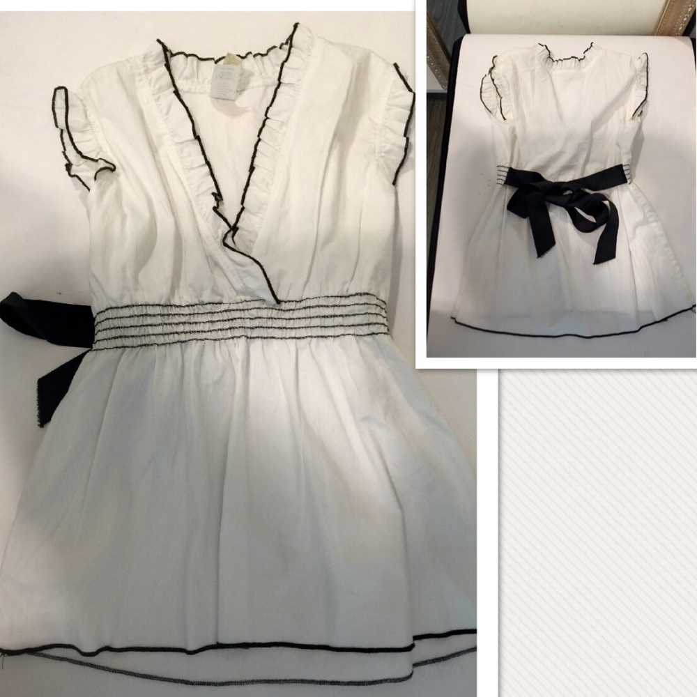 Natalia cute summer blouse with sash