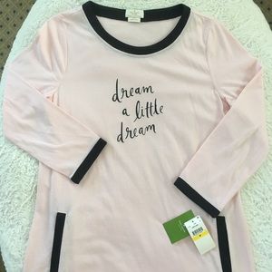 NWT Kate Spade T-Shirt Night Gown