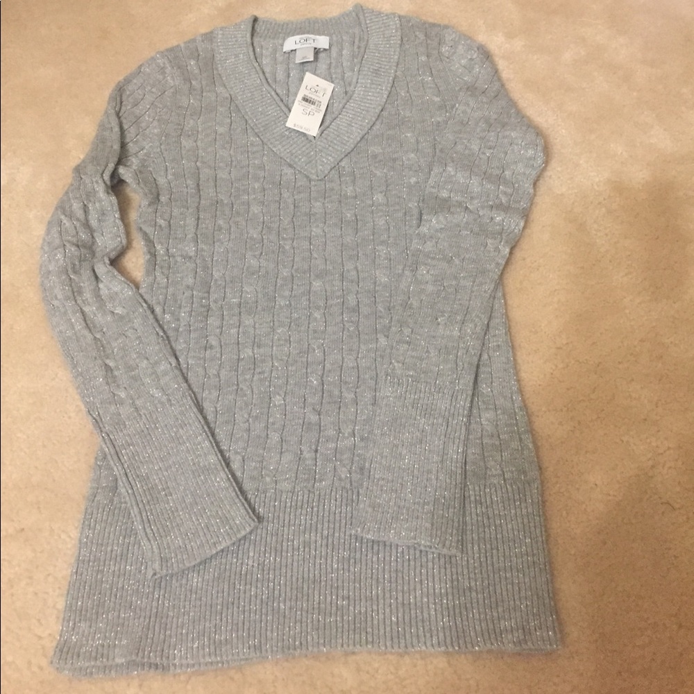 Ann Taylor Loft V neck sweater