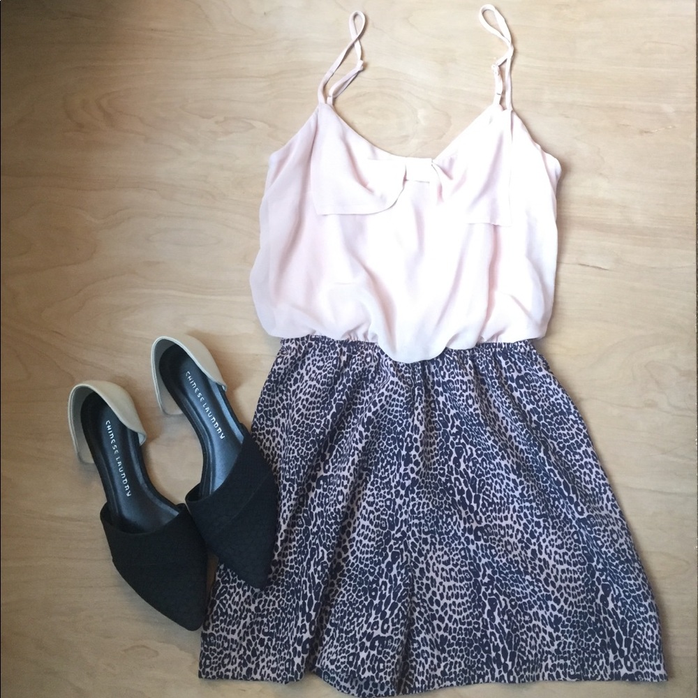 Leopard Print Romper