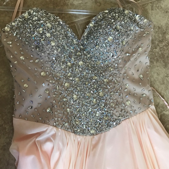 Baby pink prom dress - Picture 1 of 4