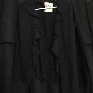 Navy Hollister cardigan