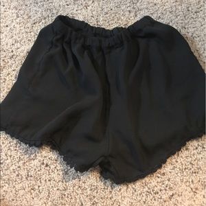 Black brandy Melville shorts