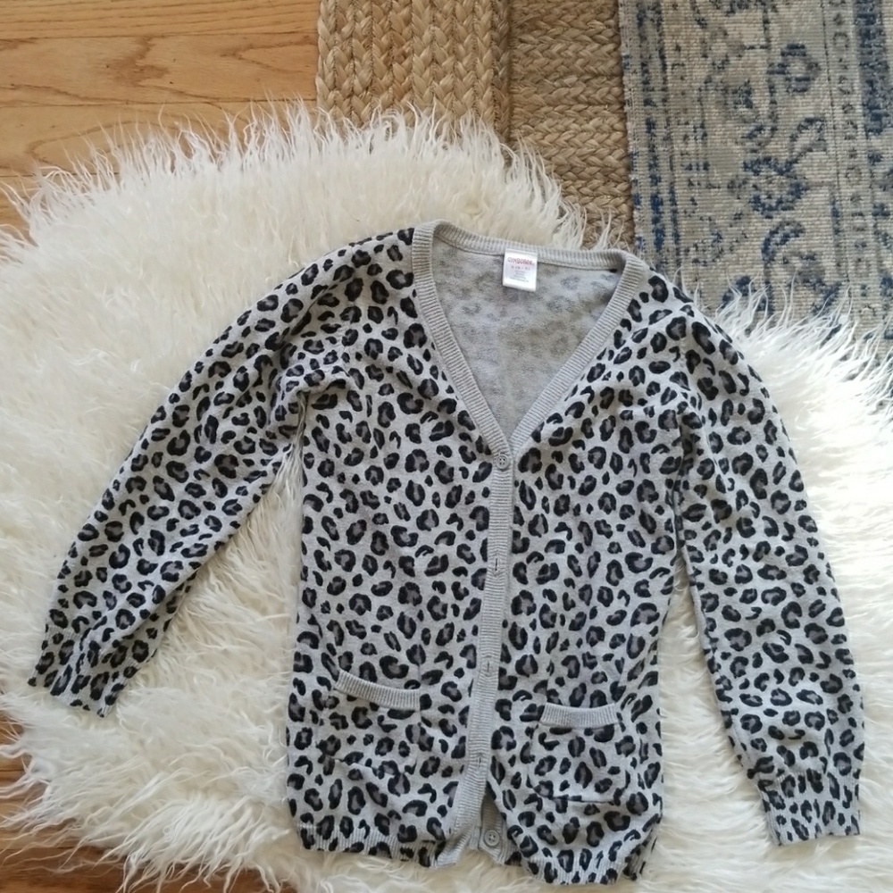 Leopard print cardigan **Back to School**