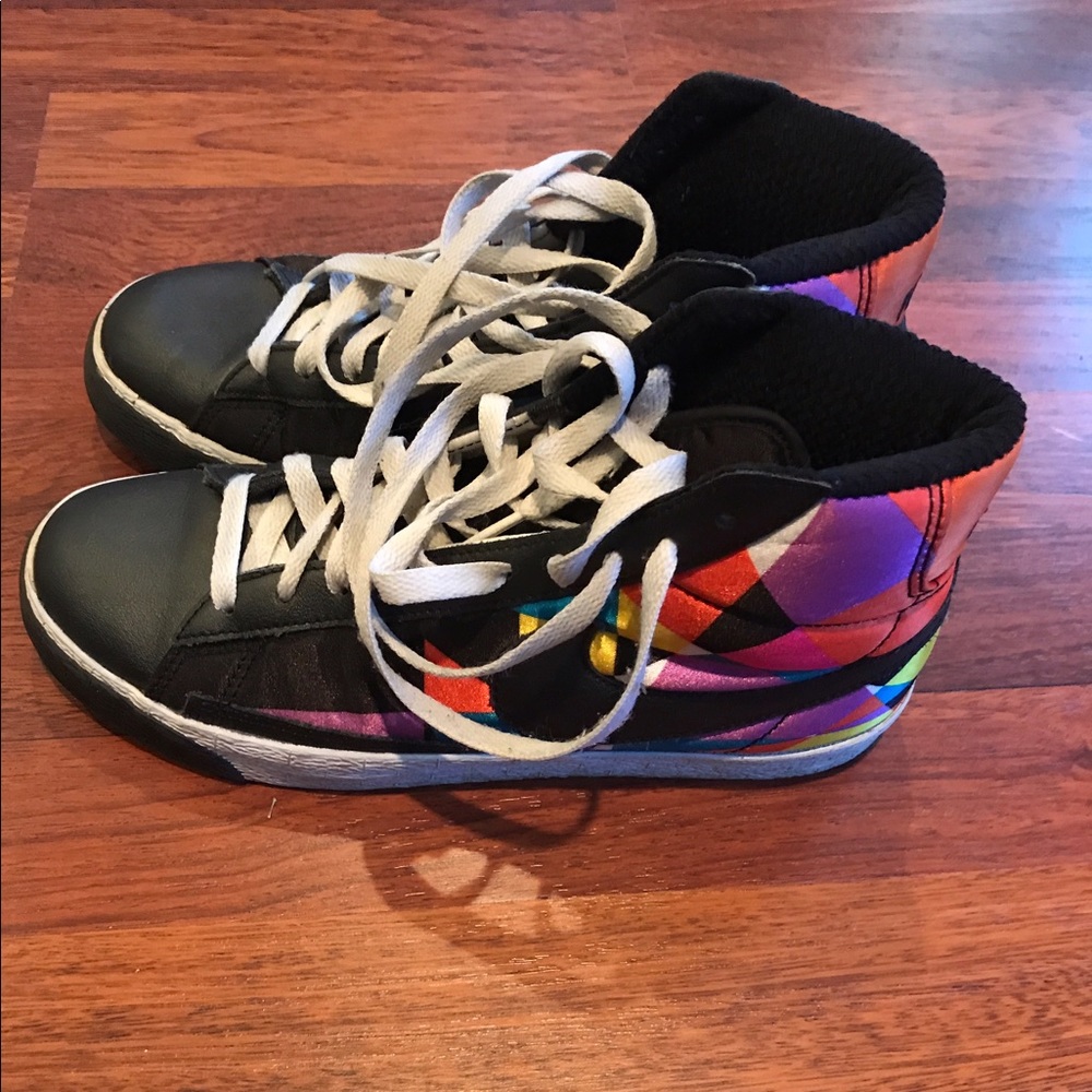 Nike  Geometric blazer high tops
