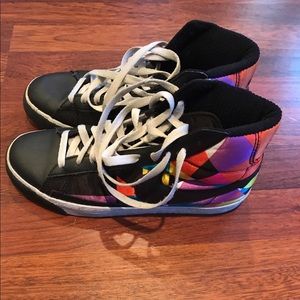 Nike  Geometric blazer high tops