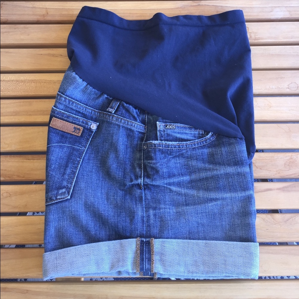 Joe's Cuffed Maternity Jean Shorts