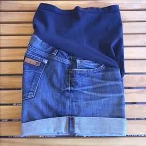 Joe's Cuffed Maternity Jean Shorts