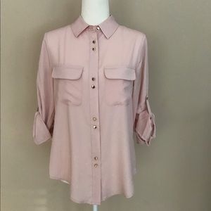 Ivanka Trump Blush Pink Blouse