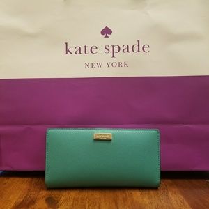 Kate Spade Stacy Wallet - Teal