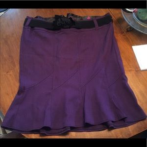 Eggplant Tulip Skirt ✨ PLUS SIZE