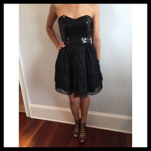 Betsey Johnson black cocktail or homecoming dress