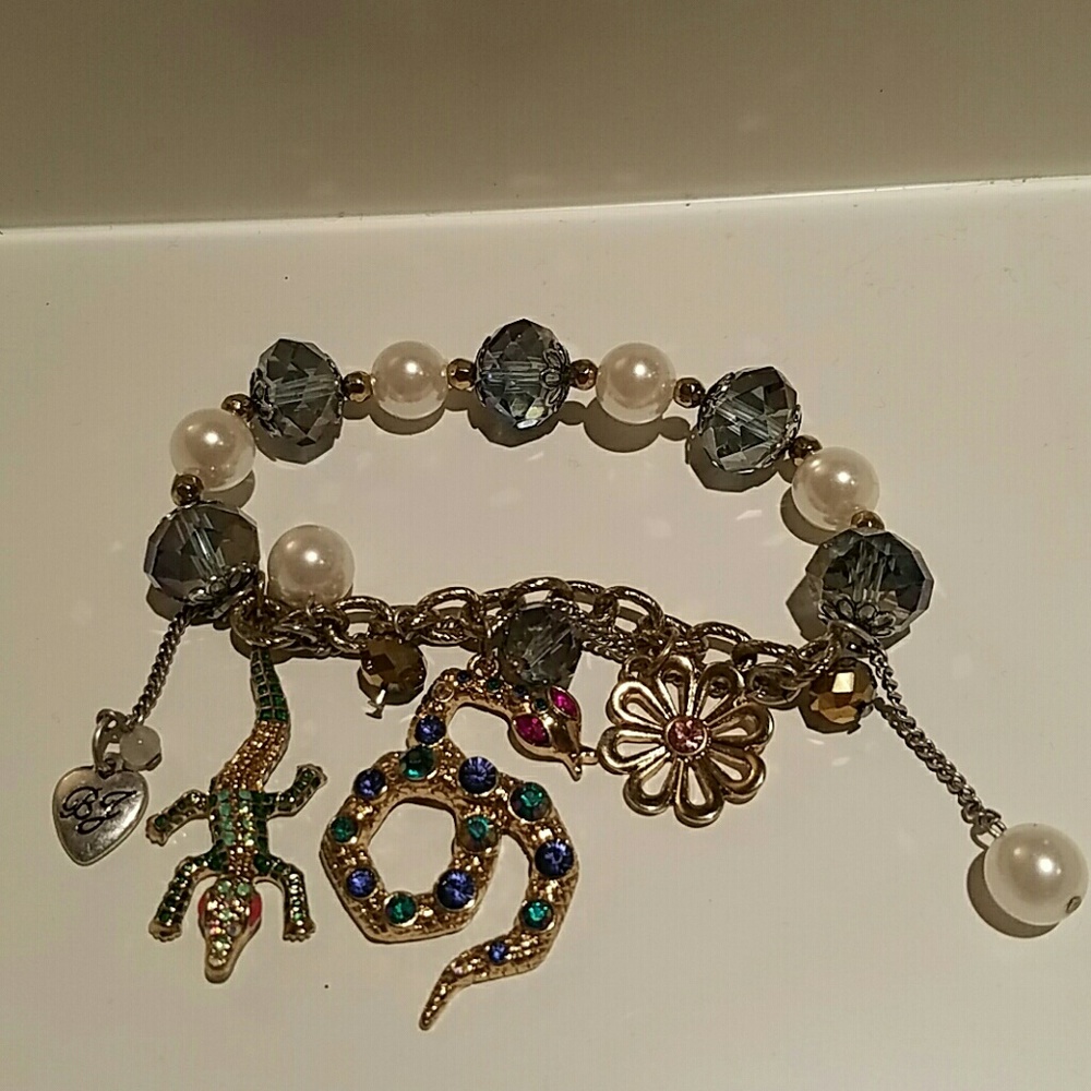 Betsey johnson charm bracelet