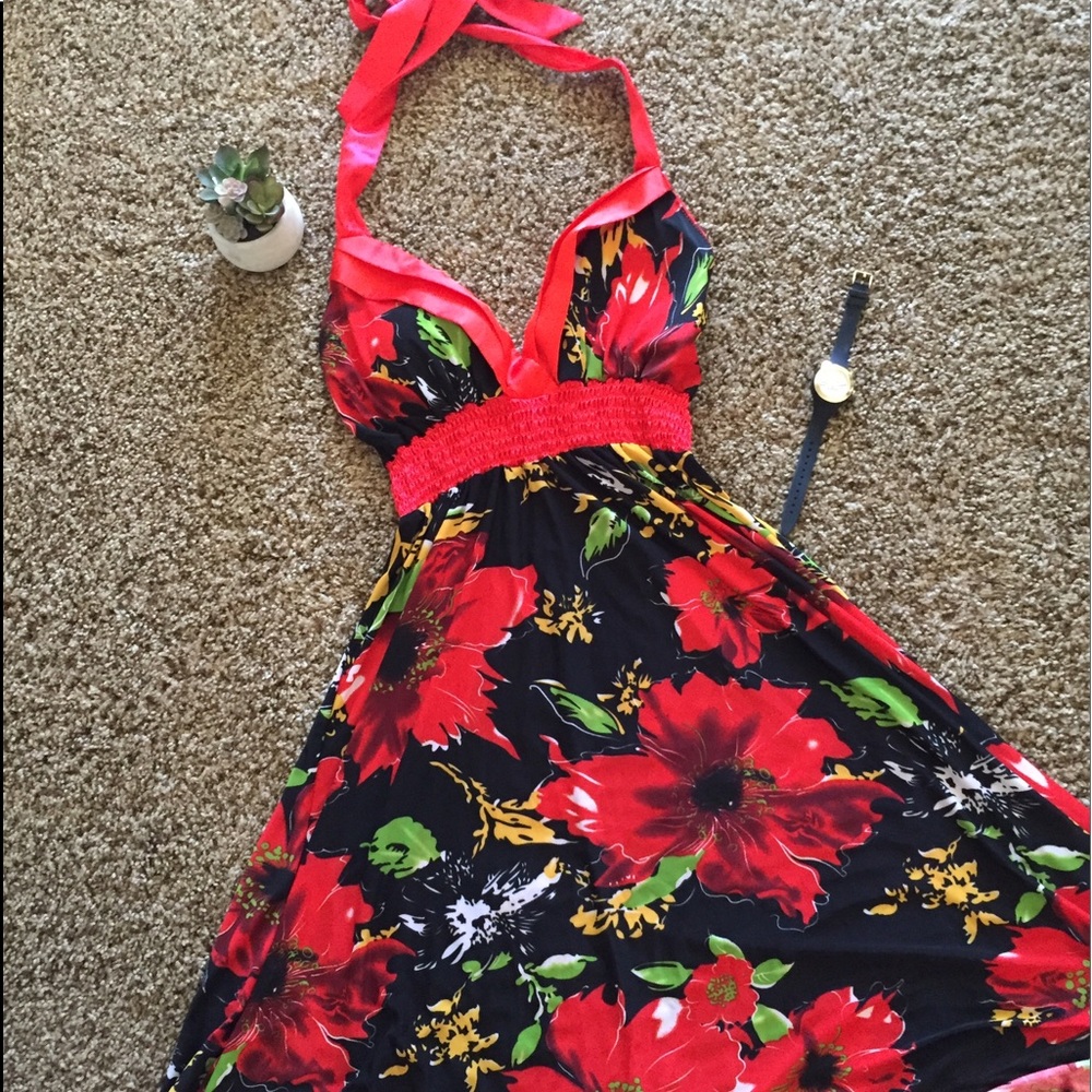 Floral Luau Dress