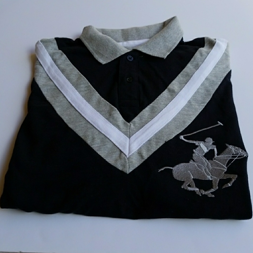 Beverly Hills Polo Club Mens Shirt SZ L NWT.