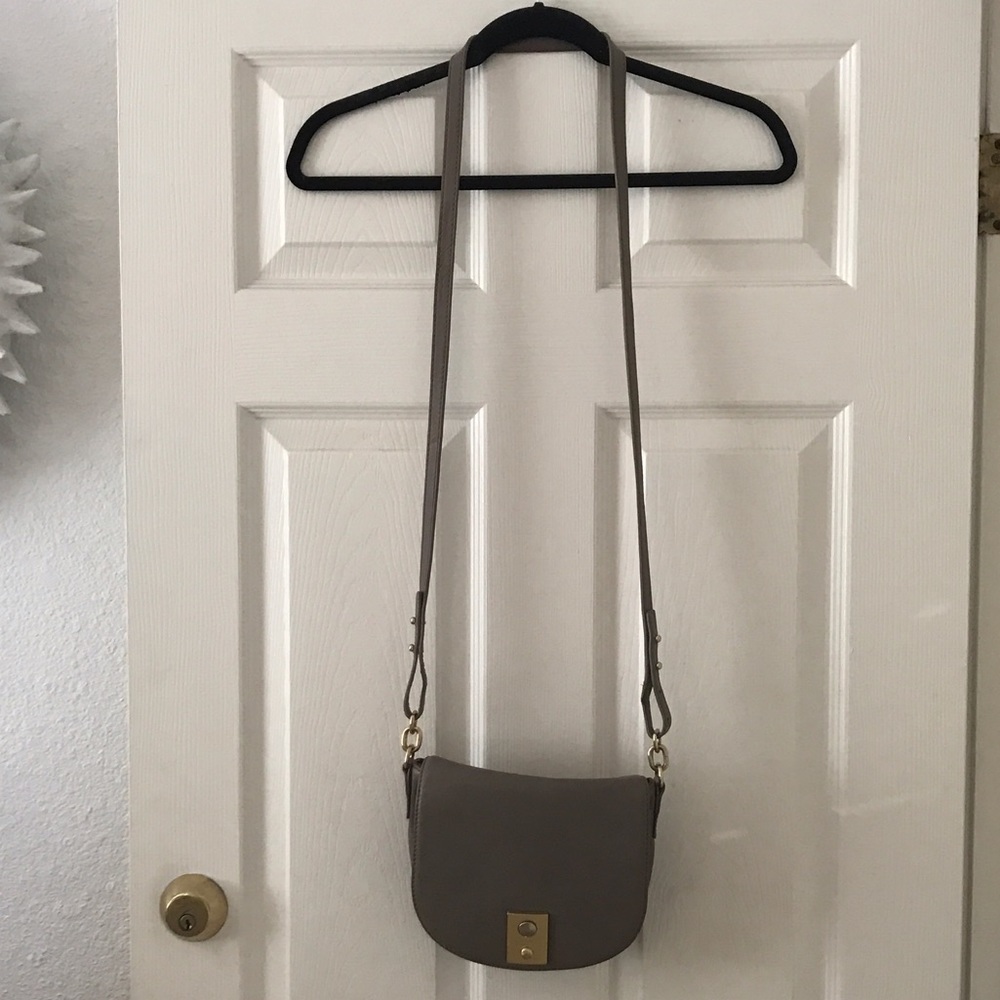 J Crew Factory Leather Crossbody Bag