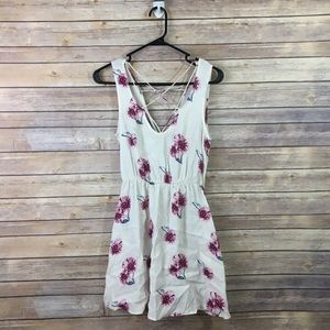 Forever 21 White Floral Dress