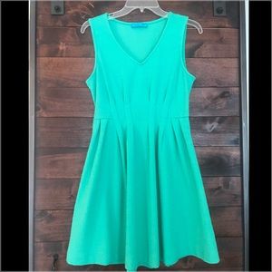 Boutique Sea Foam Fit and Flare Dress