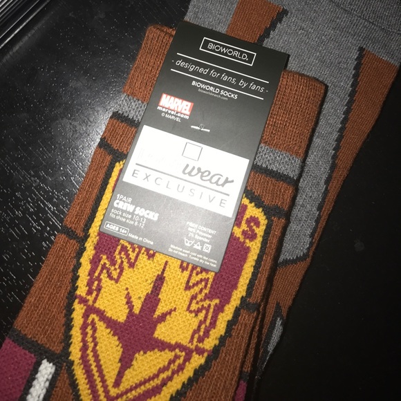 Guardians of the Galaxy Loot Crate Crew Socks - Picture 4 of 4