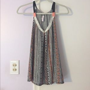 Tribal Print Tank Top