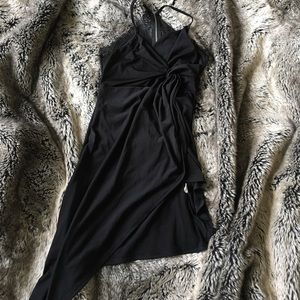 Windsor Little Black Wrap Dress
