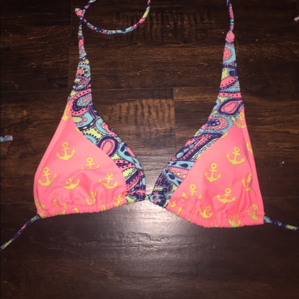 ANCHOR/PAISLEY BIKINI TOP‼️‼️