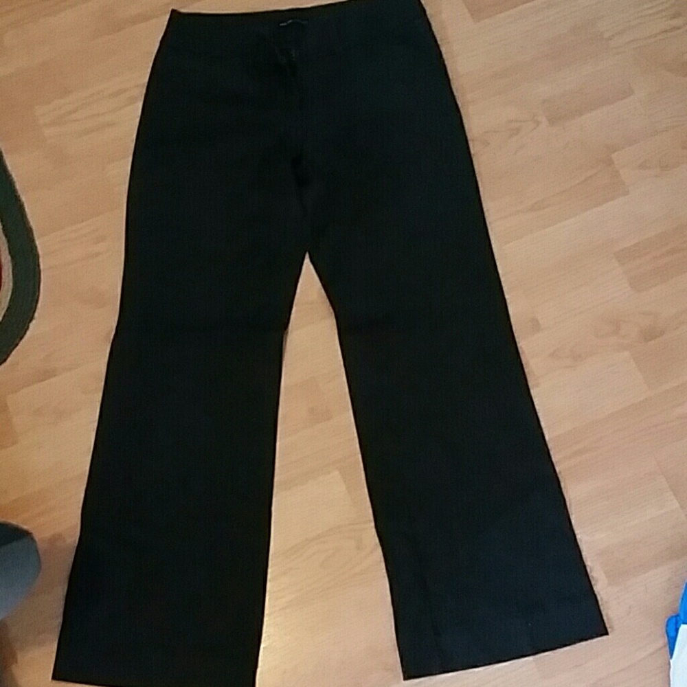 Black Flare buttoned Dress Jean