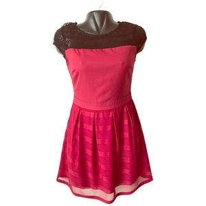 NWOT BURGUNDY COCKTAIL DRESS