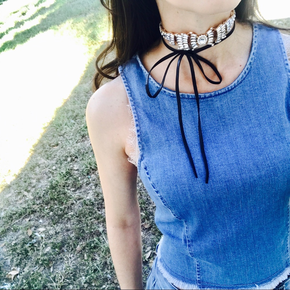 Diamond Choker Necklace