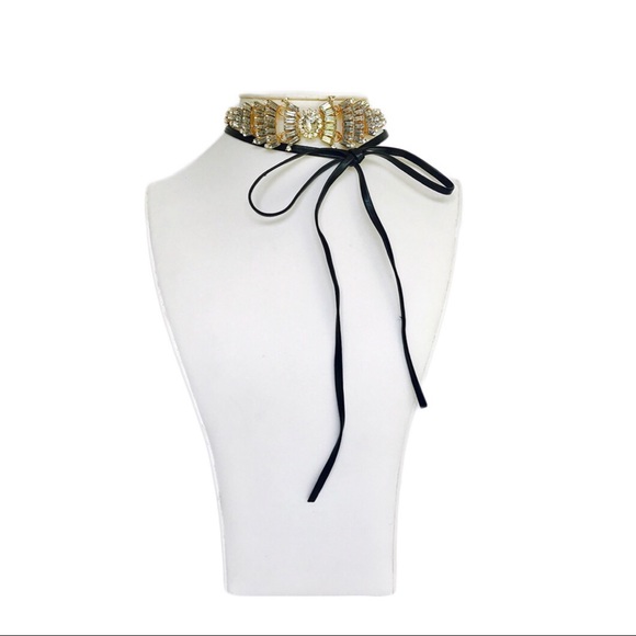 Diamond Choker Necklace - Picture 2 of 3