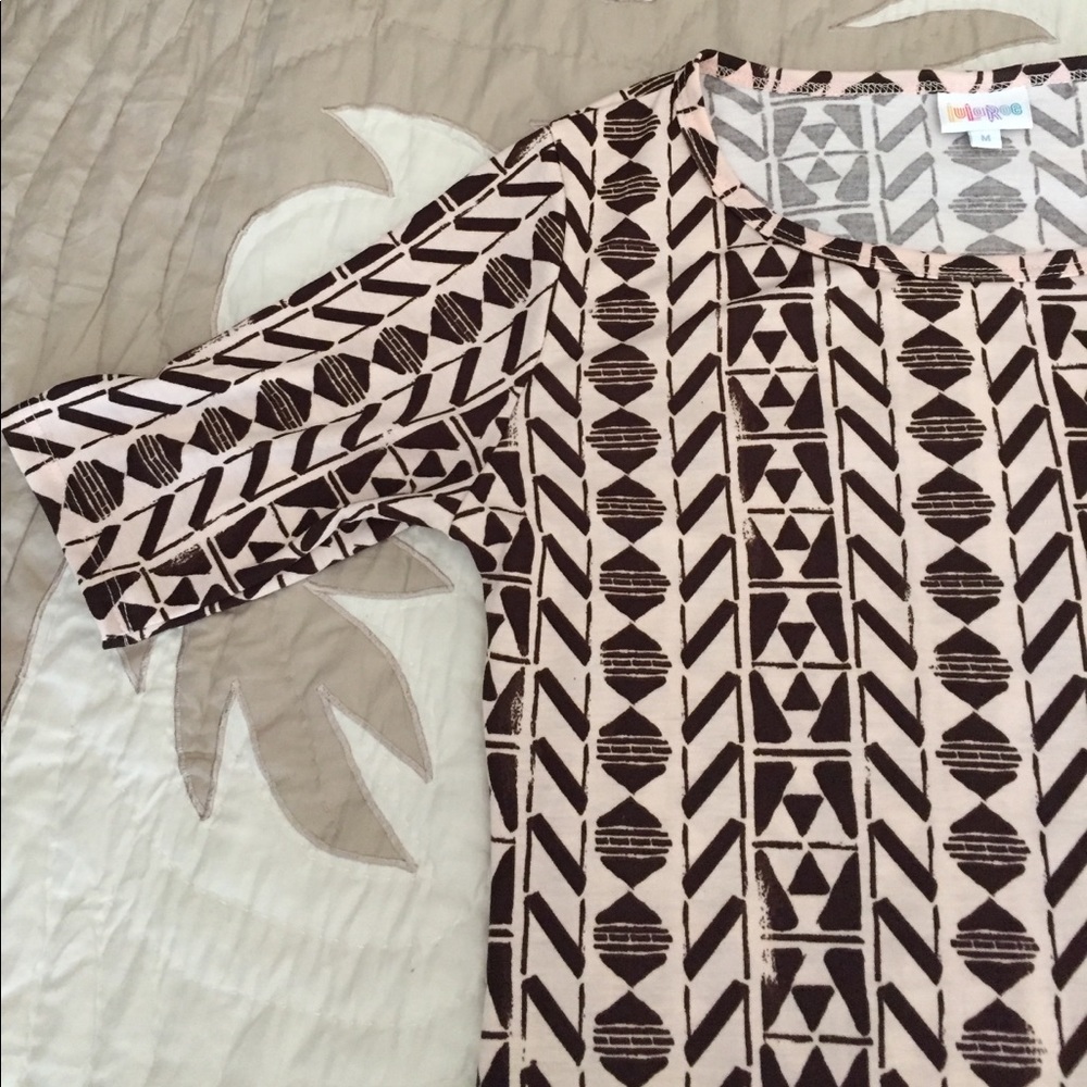 Lularoe NWT HTF Brown Julia dress M