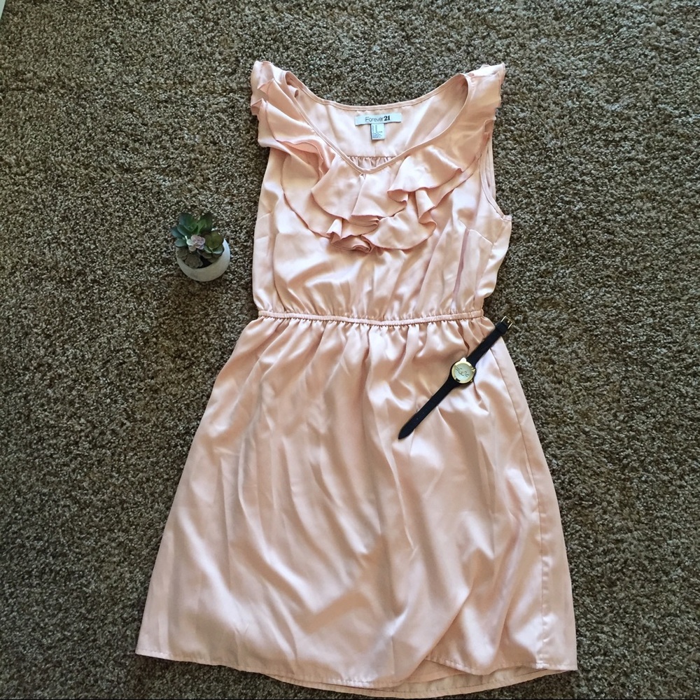 Forever 21 Pink Sheer Dress