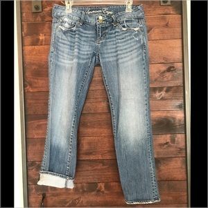 American Eagle Cut Off Capri Pants