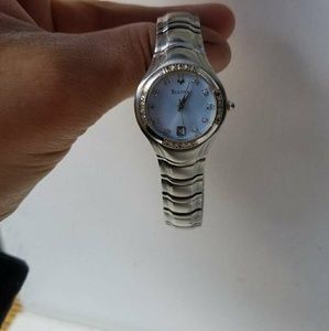 Bulova Women's Watch With Diamond Accents