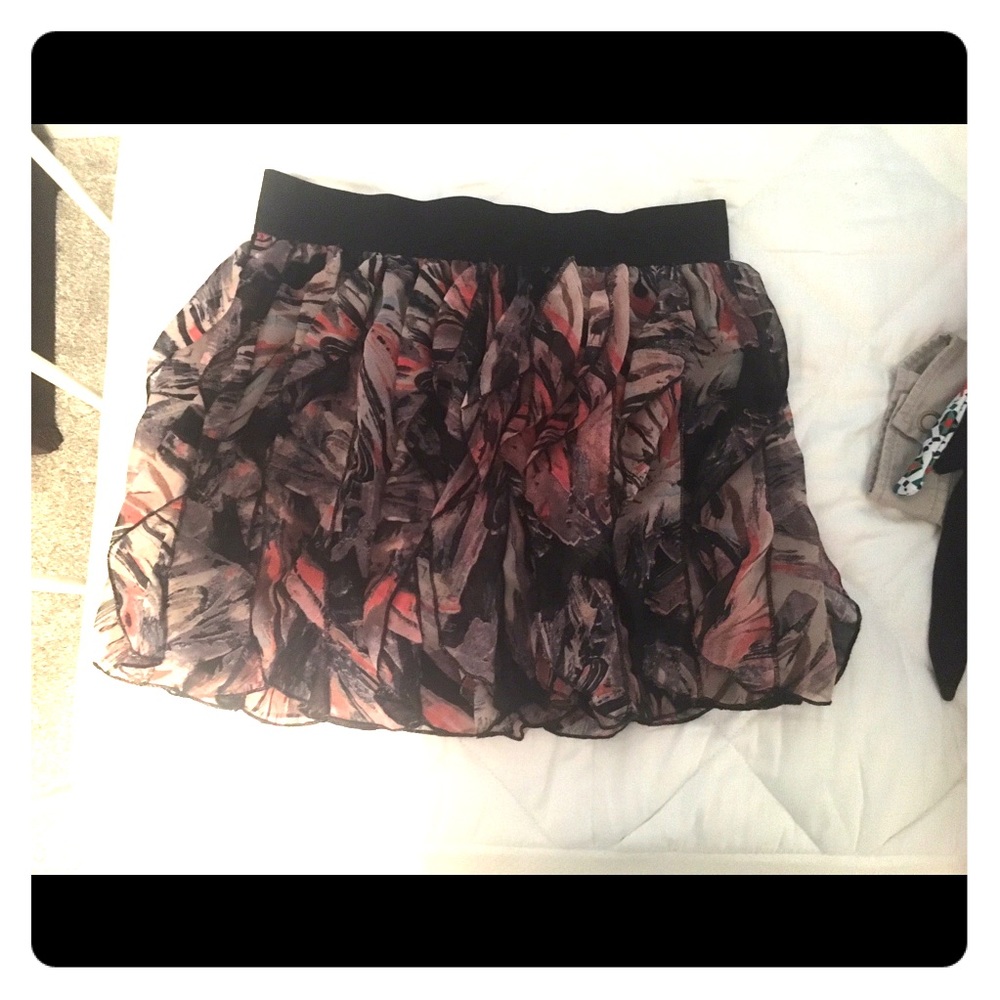 Dressy mini skirt
