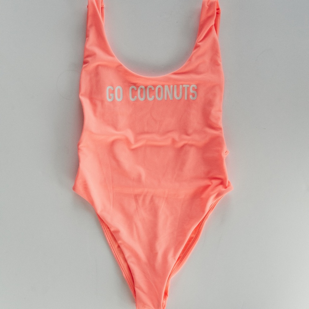 Aerie GO COCONUTS One Piece Swimsuit