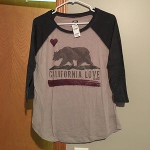 NWT Billabong Baseball Shirt