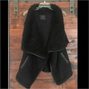 Love Tree Faux Fur Vest