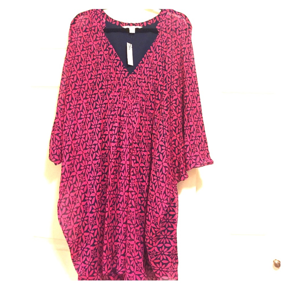 DVF dress 3/4 sleeve NWT