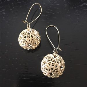 Kendra Scott gold earrings