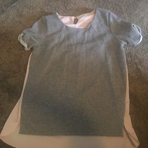 Heather grey top