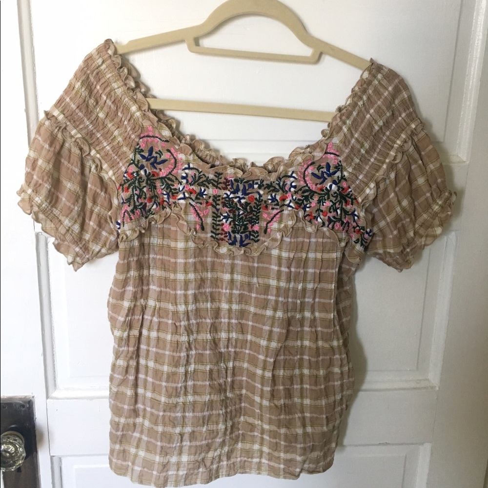Free People Off the Shoulder Top