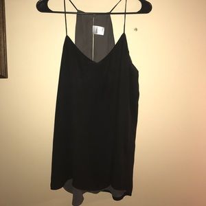 Express Reversible Tank Top Black/Dark Gray