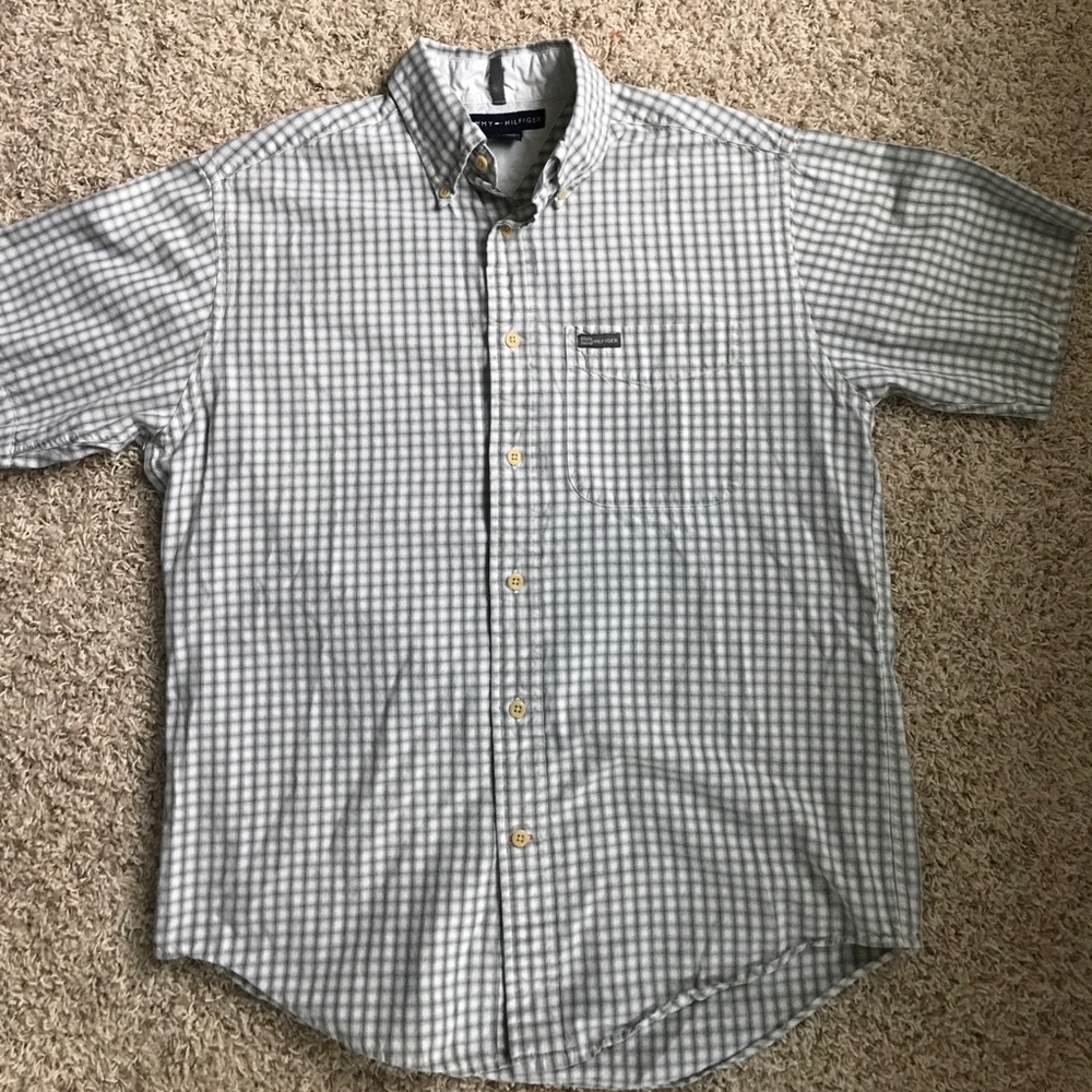 Tommy Hilfiger men's Light Blue shirt size L