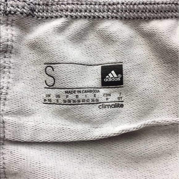 Adidas Climalite Gray Jogger Sweat Pants - Picture 3 of 3