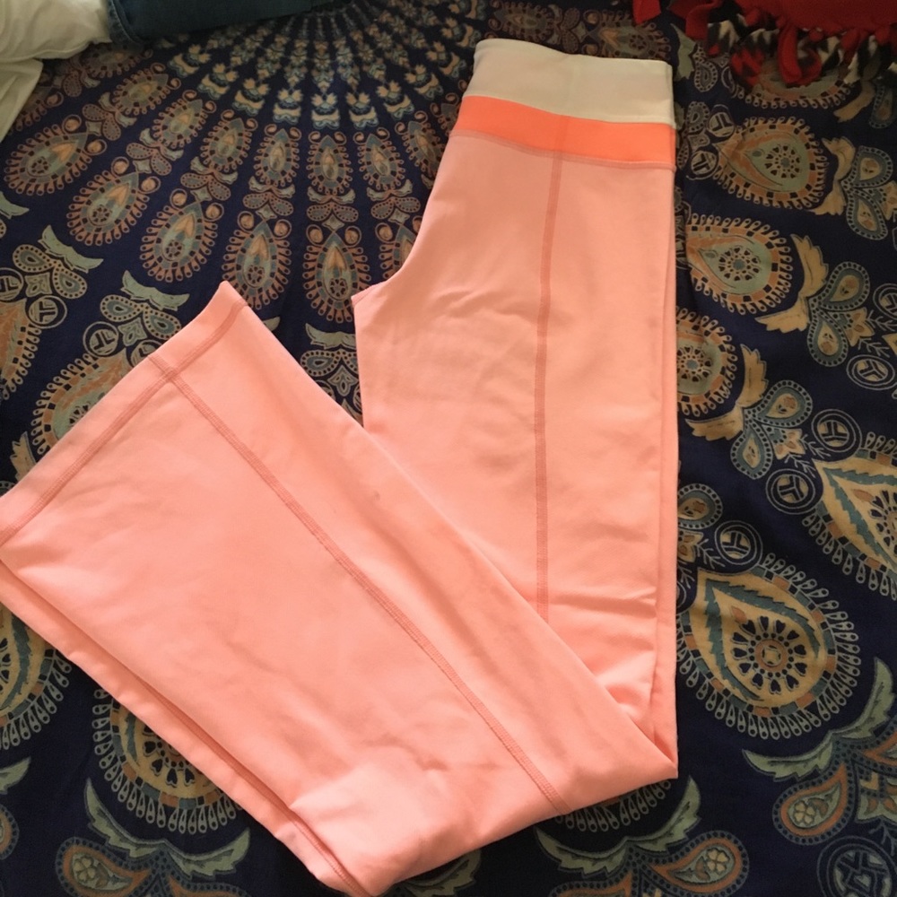 Pink Lululemon Athletica Groove Pants!