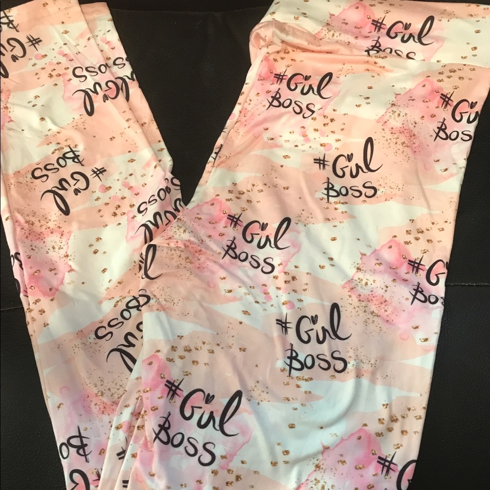 #Girlboss leggings