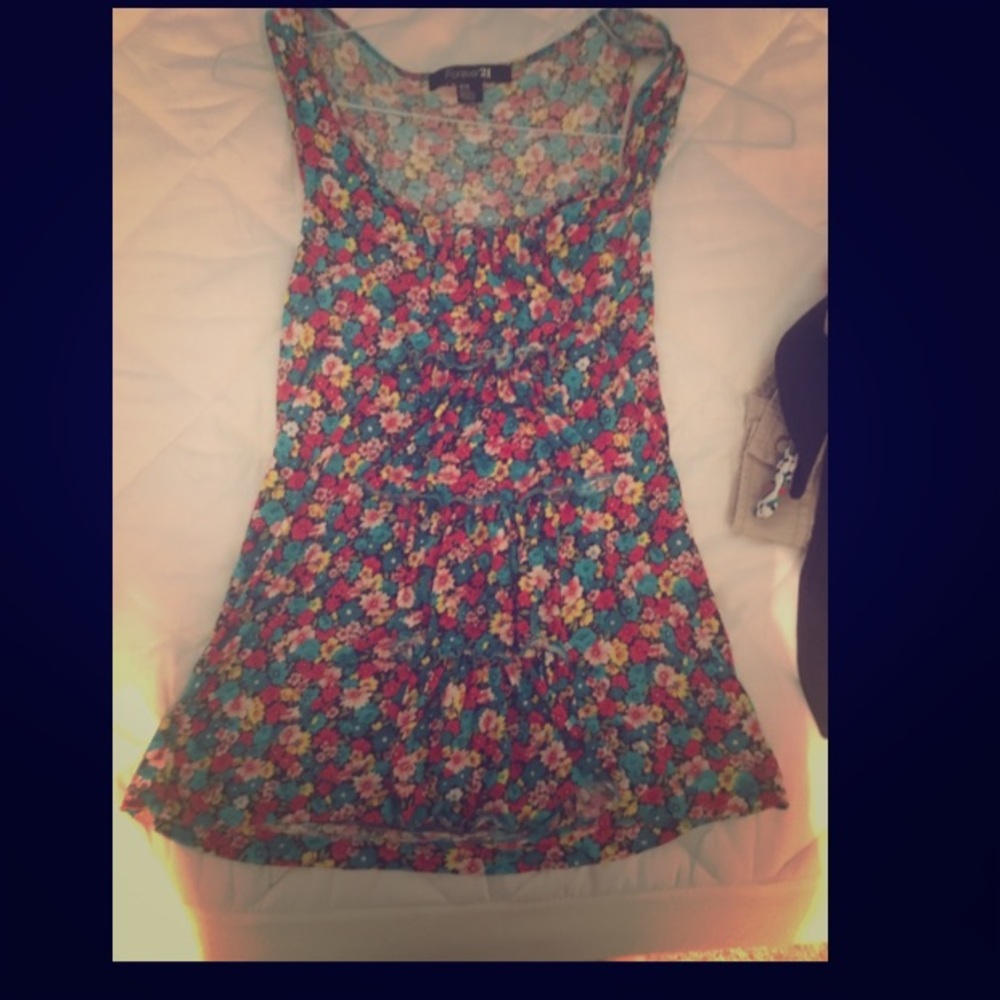 Flower print shirt