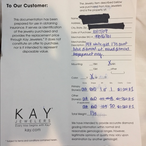 14k white gold 1 1/5 carat total diamond ring - Picture 6 of 7